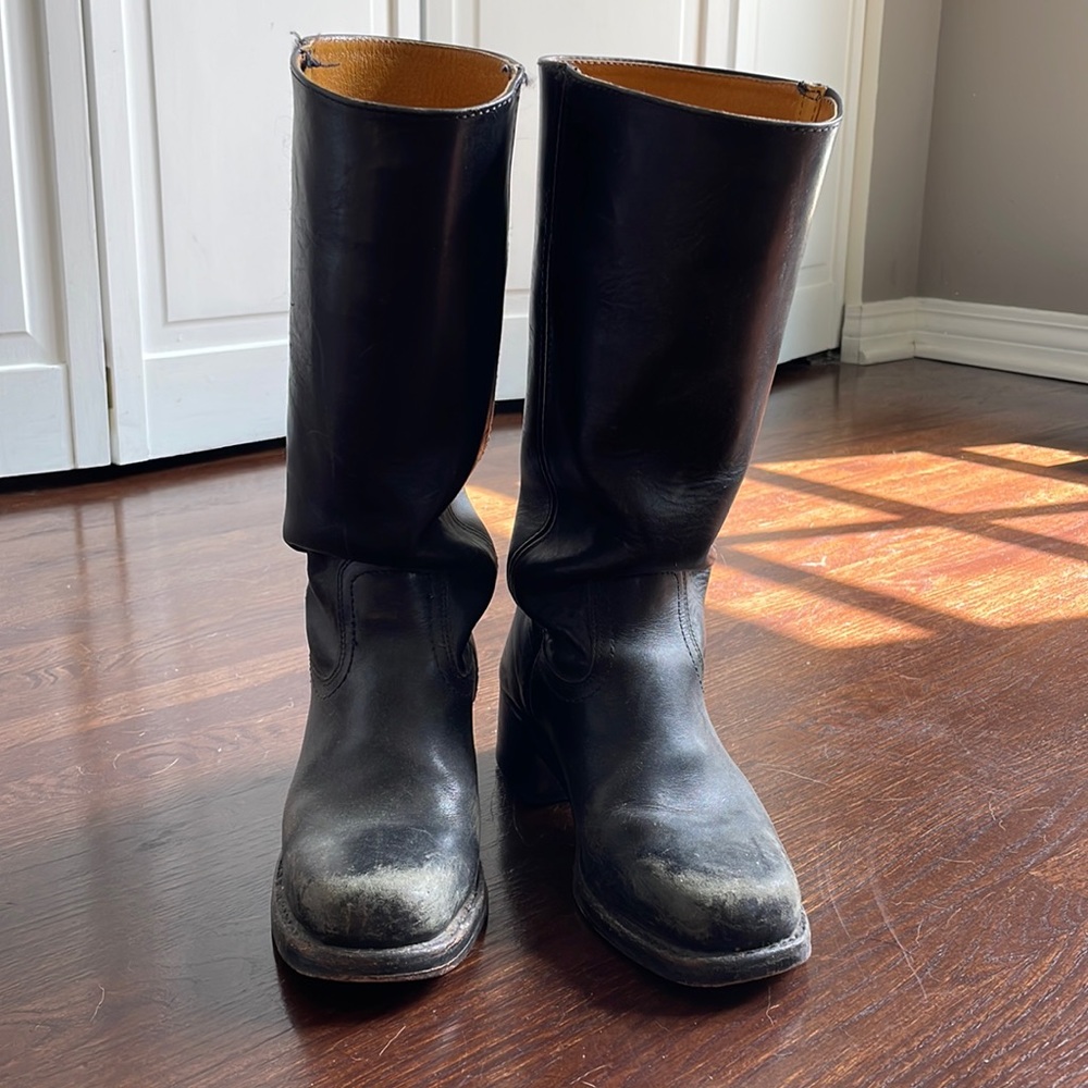 Black Frye boots